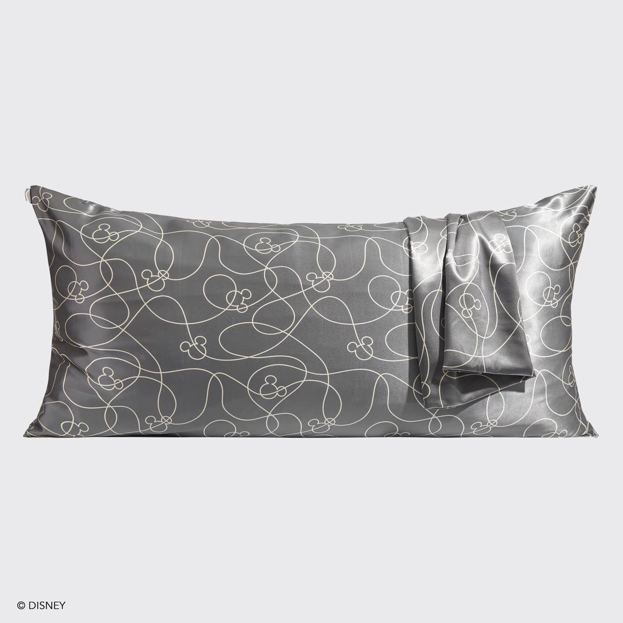 Kitsch & Mickey and Minnie Satin Pillowcase King Mickey Maze