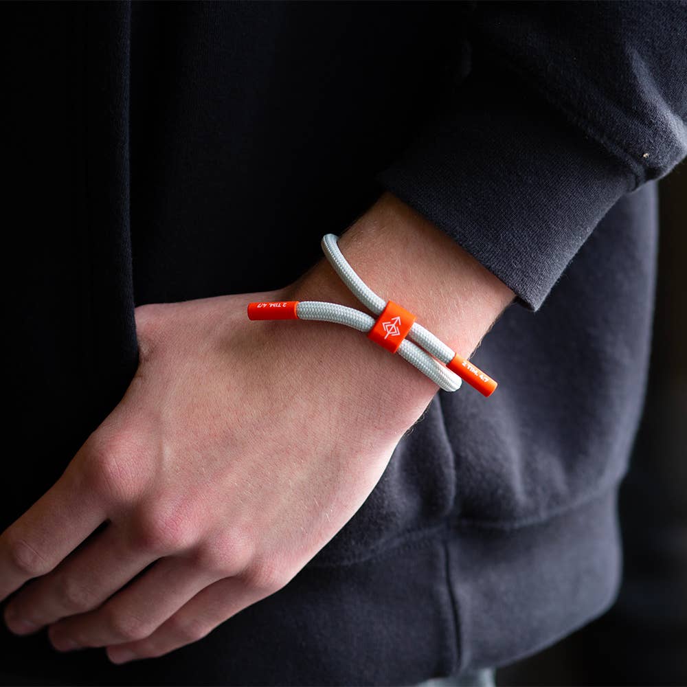 STRONG TO THE END Bracelet, Christian Cord Bracelet
