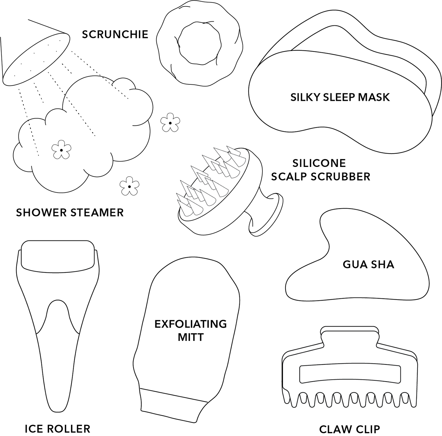 Super Spa Set | Black, Mother's Day Gifts