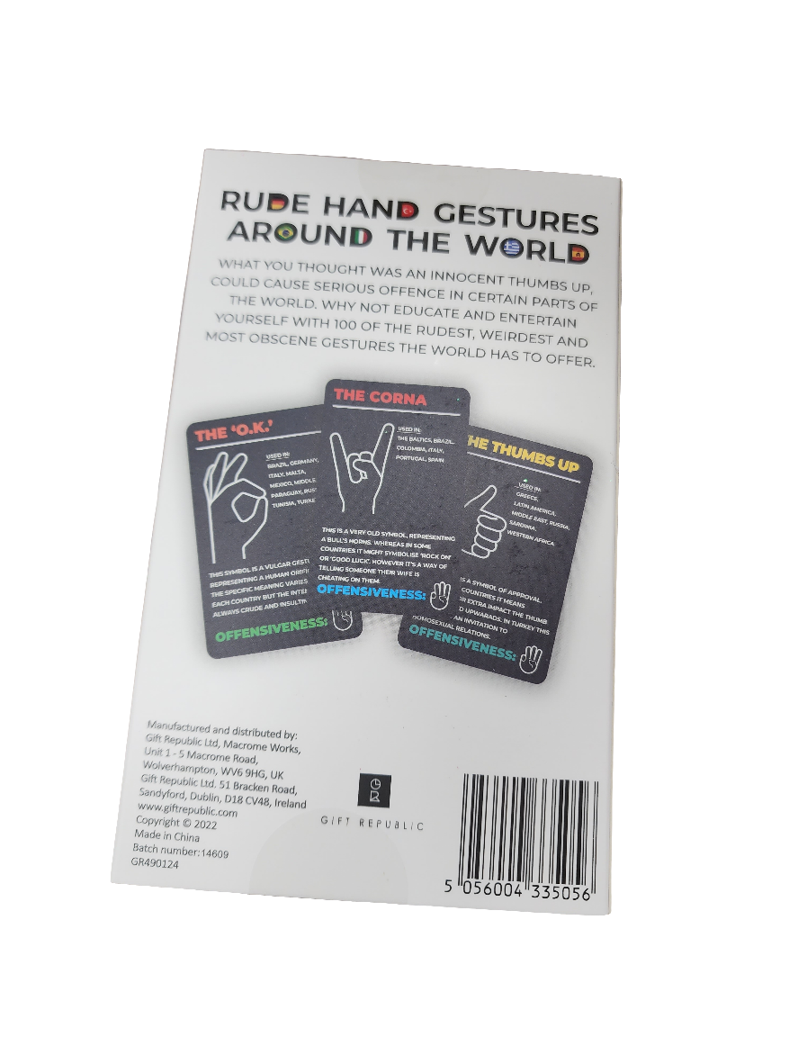 Rude Hand Gestures Around The World