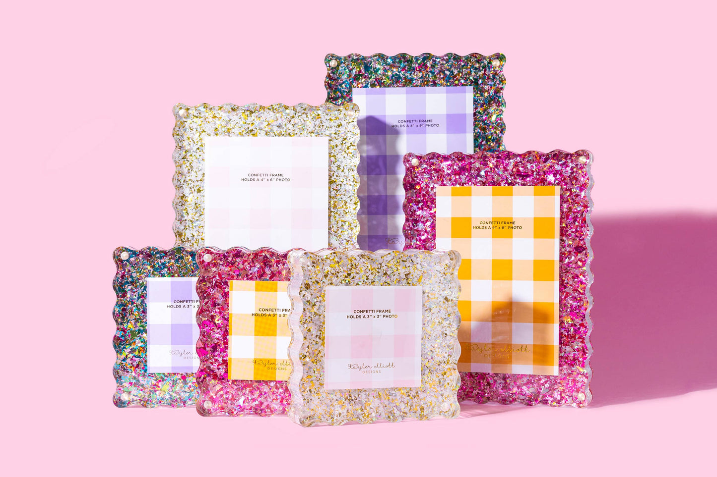 Picture Frame - Small - Colorful Confetti