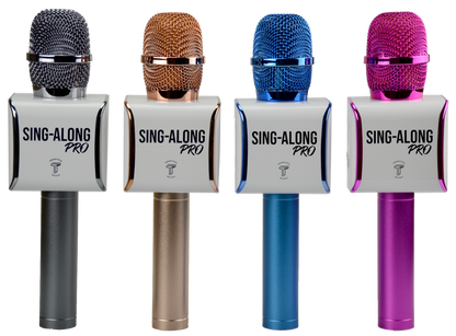 Sing A Long Pro 3 Karaoke Bluetooth Microphone-Pink