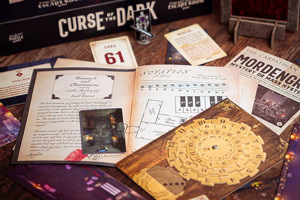 Curse of the Dark Escape Room Game