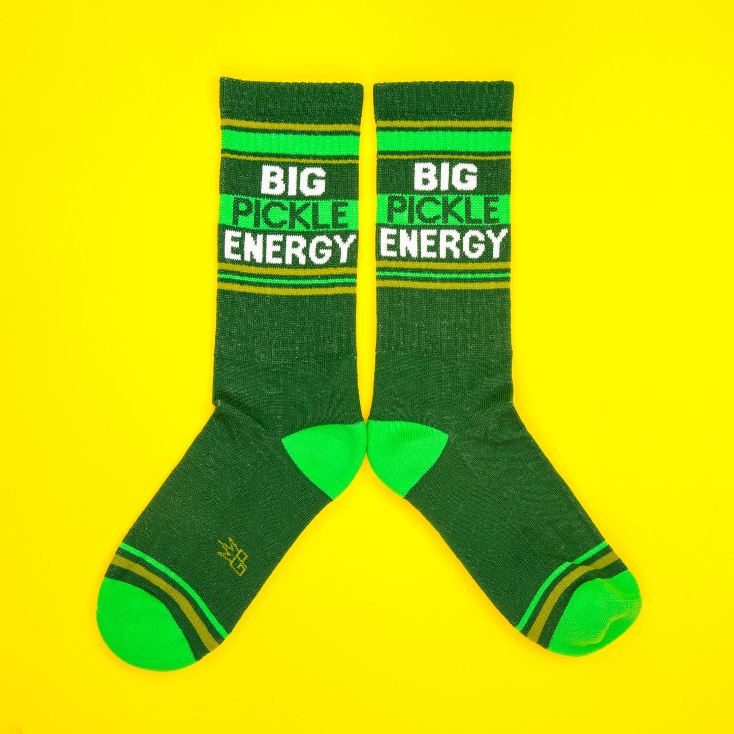 Big Pickle Energy Gym Crew Socks