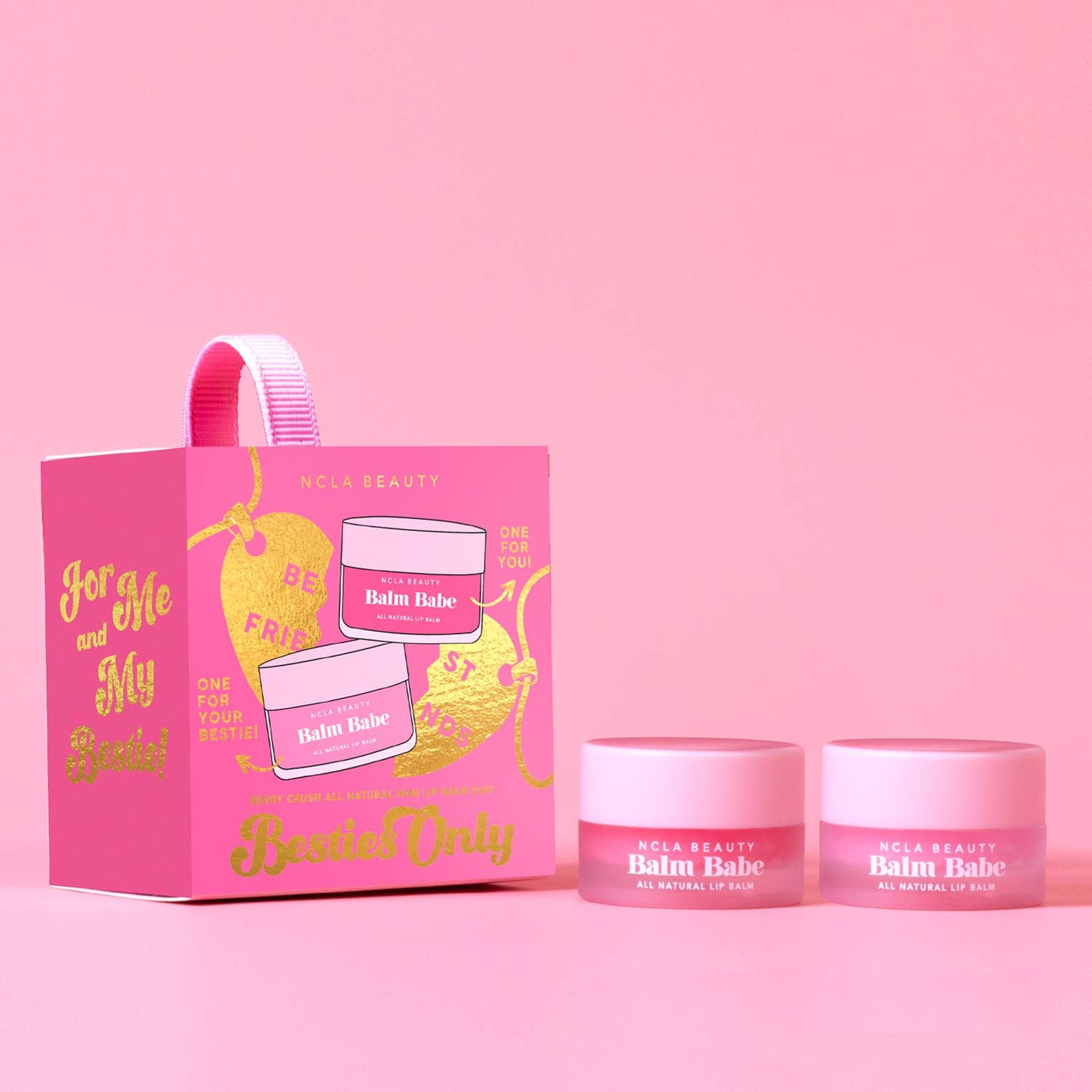 Besties Only Galentine's Day Lip Balm Set