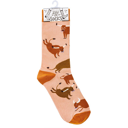 Bull And China Shop Socks