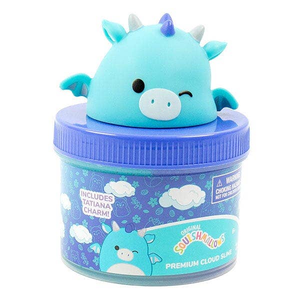 Squishmallows Premium Cloud Slime Fidget Putty Jar Multiple Scents & Styles (Wave 2)