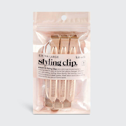 XL Styling Clips 6pc (Rose Gold)