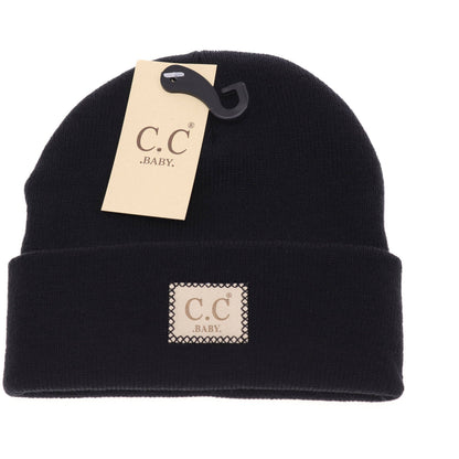 Classic Oversized Logo CC Baby Beanie