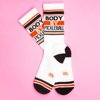 Body By Pickleball Gym Crew Socks