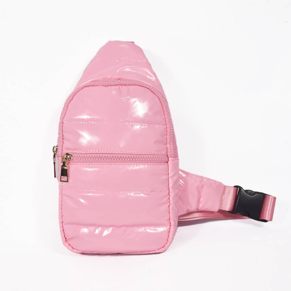 The Perry | Puffer Sling Bag | 8 Colors