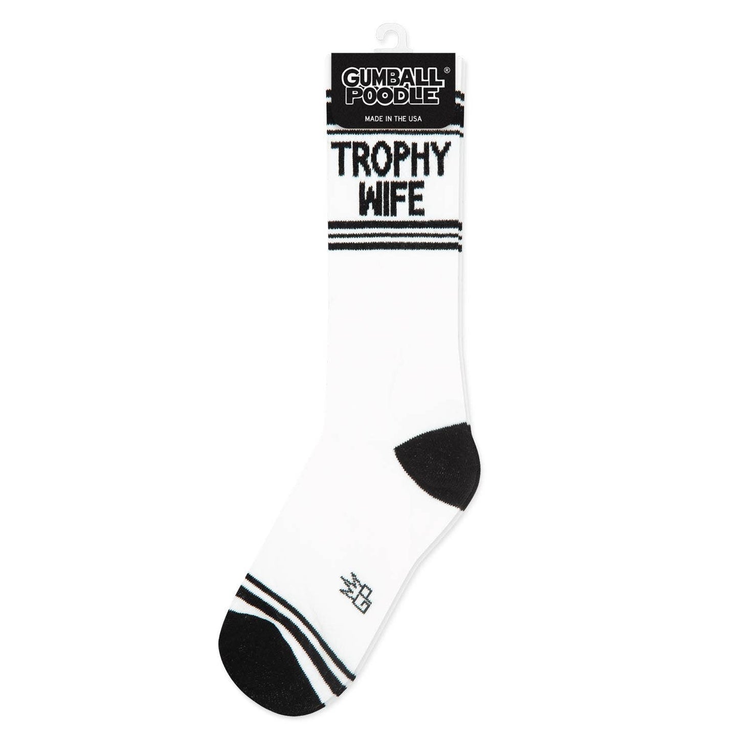 Trophy Wife Gym Crew Socks