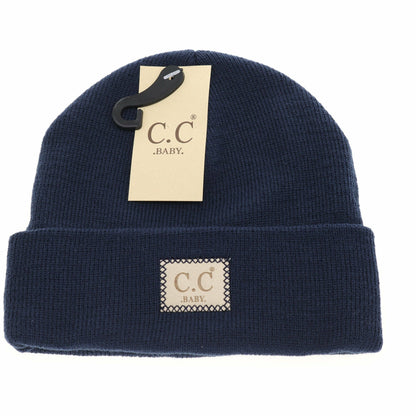 Classic Oversized Logo CC Baby Beanie