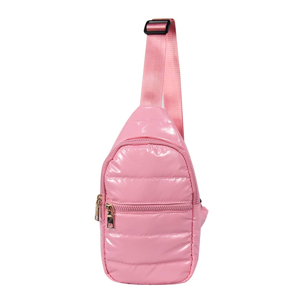 The Perry | Puffer Sling Bag | 8 Colors