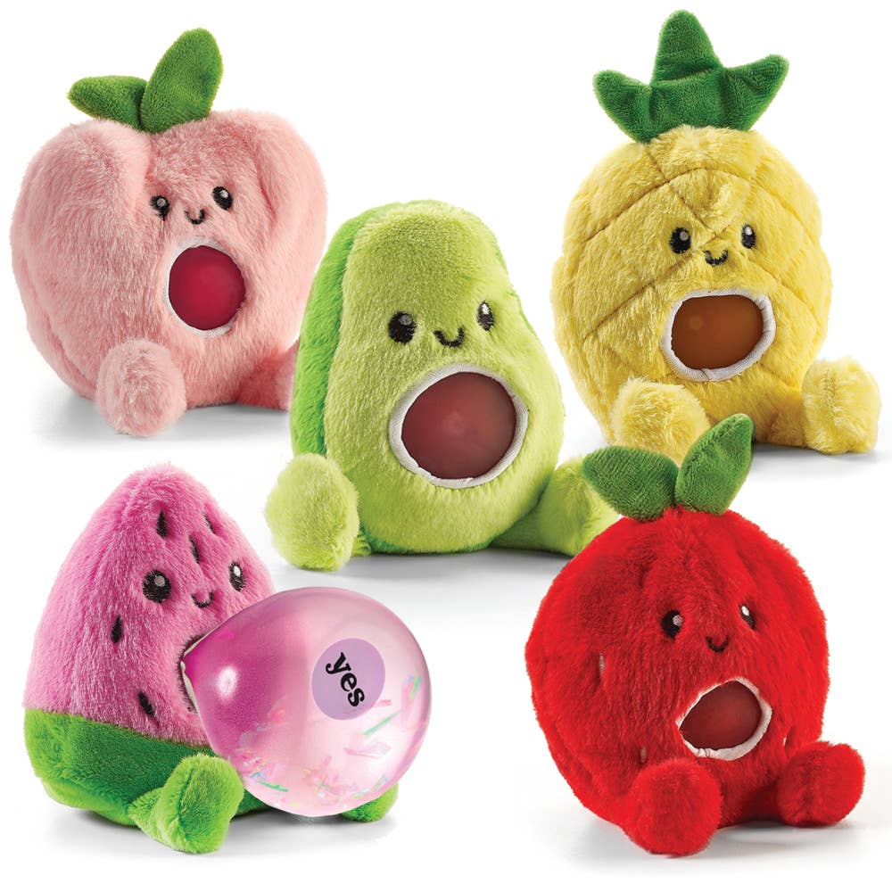 Magic Fortune Friends -  Plush Waterball Toy Fruit Edition