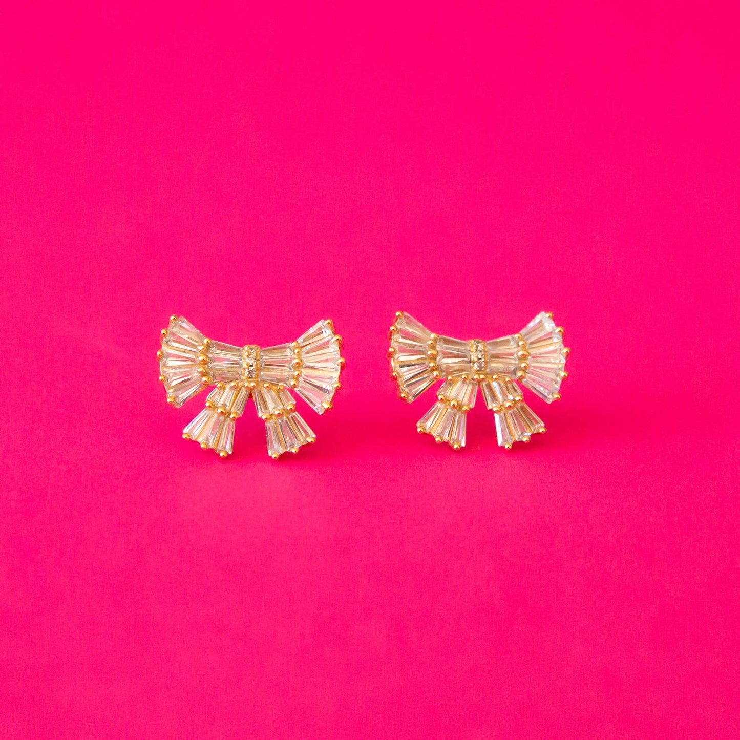 Sparkle Bow Earrings