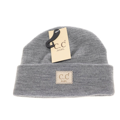 Classic Oversized Logo CC Baby Beanie