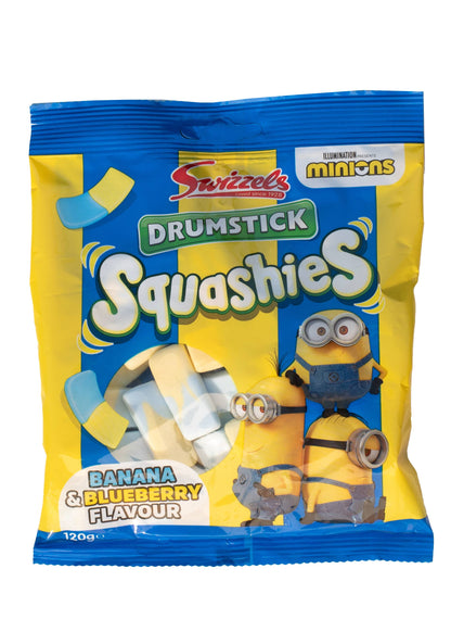 Limited Import-Squashies Minions Blueberry/Banana 120g