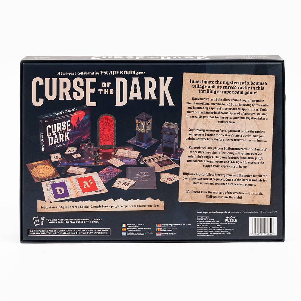 Curse of the Dark Escape Room Game