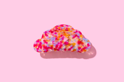 Claw Hair Clip - Colorful Scallop