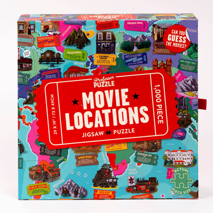 Movie Locations 1000pc Jigsaw