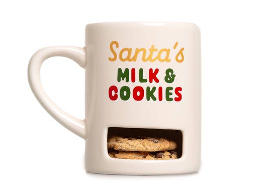 Santa’s Milk & Cookies Mug, Christmas Mug