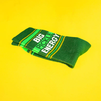 Big Pickle Energy Gym Crew Socks