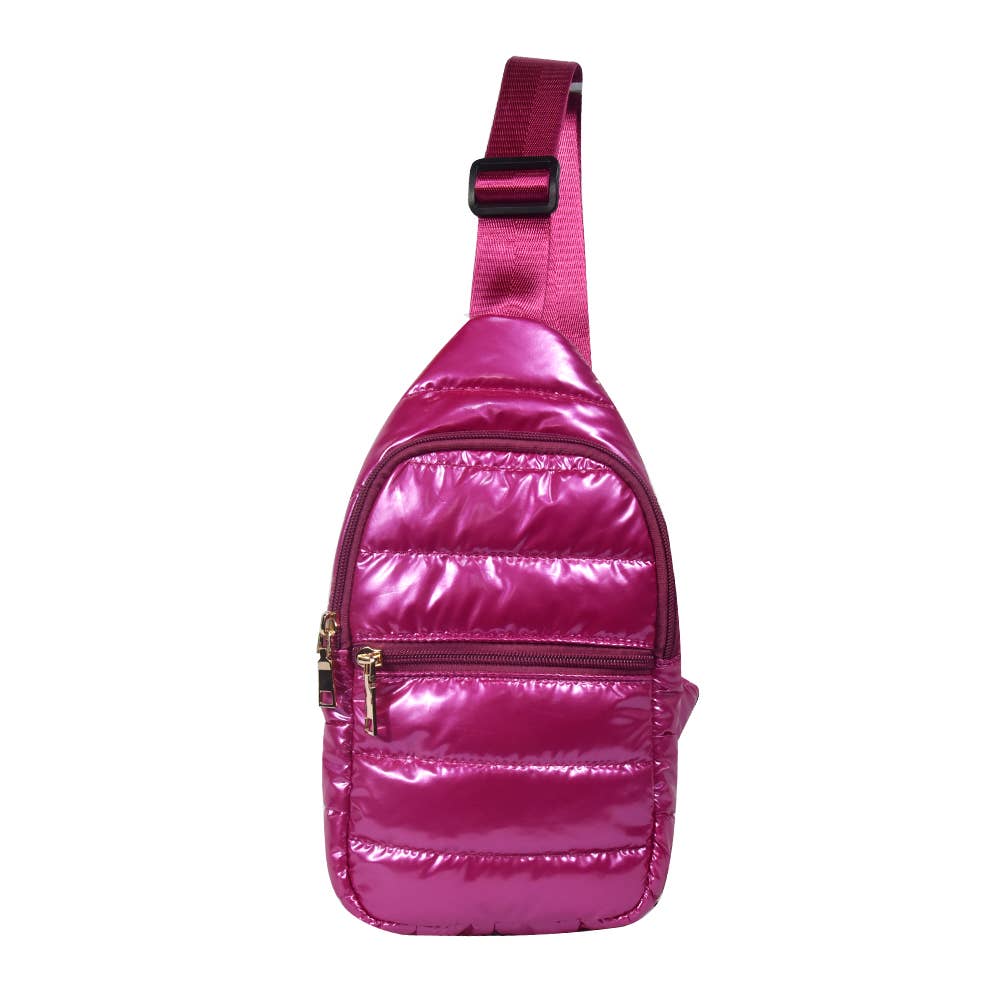 The Perry | Puffer Sling Bag | 8 Colors