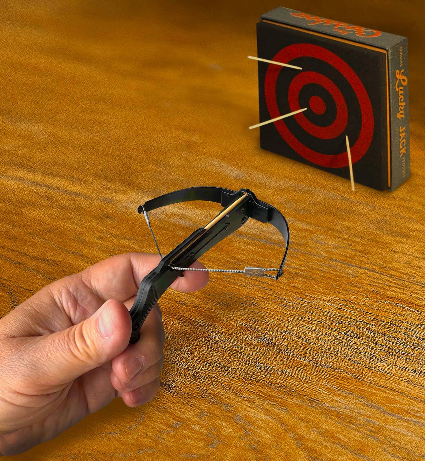 Mini Crossbow Toothpick Shooter (12 pk. Skid)