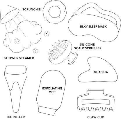 Super Spa Set | Black, Mother's Day Gifts