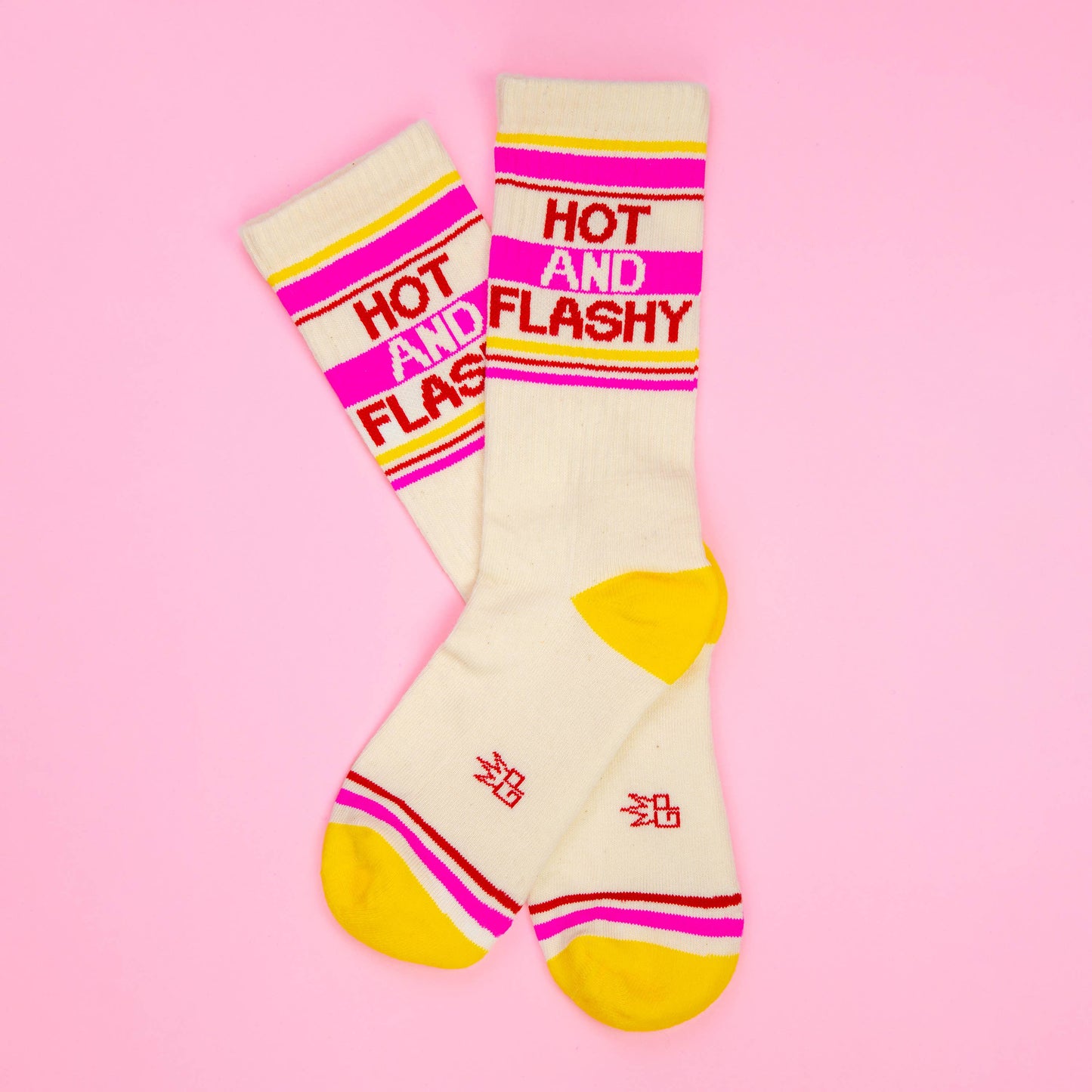 Hot and Flashy Gym Crew Socks