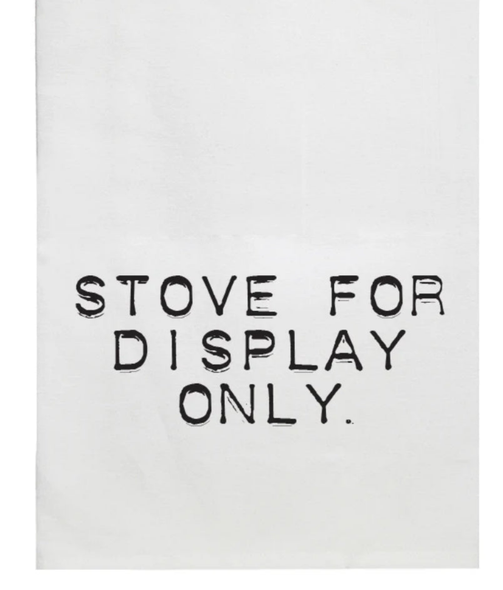 Display Stove Tea Towel