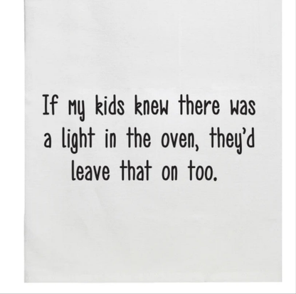 Oven Light Tea Towel