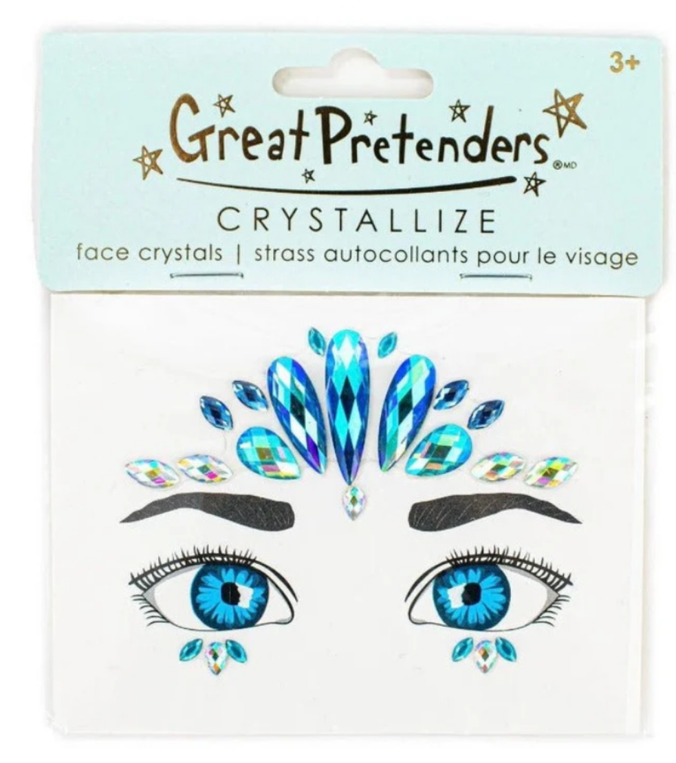 Mermaid Face Crystals