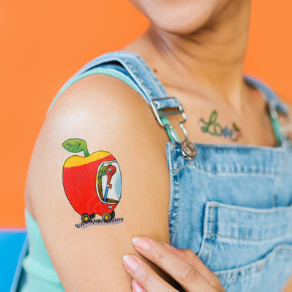 Lowly Apple Car RS Tattoo Pair