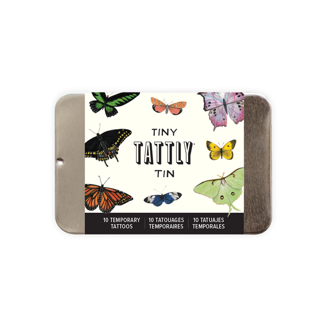 Butterfly Tattoo Tiny Tin