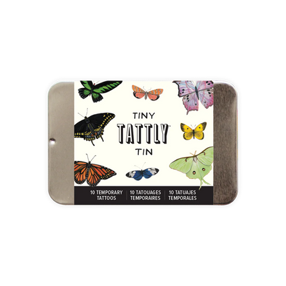 Butterfly Tattoo Tiny Tin