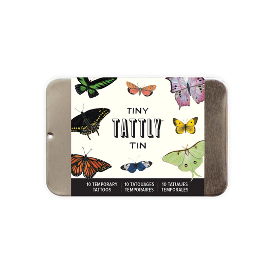 Butterfly Tattoo Tiny Tin