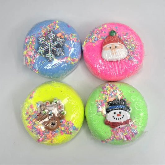 Snowman Donut Bath Bomb