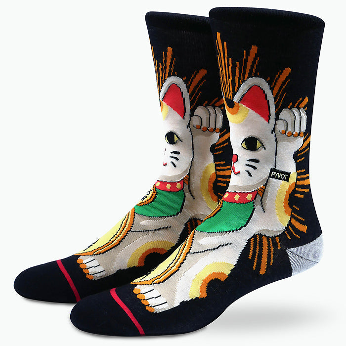 Lucky Cat Socks