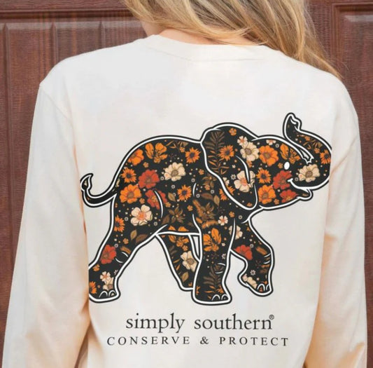 Long Sleeve Elephant Tracker Tee