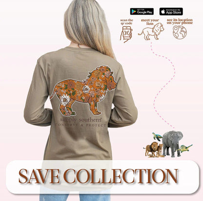 Long Sleeve Elephant Tracker Tee