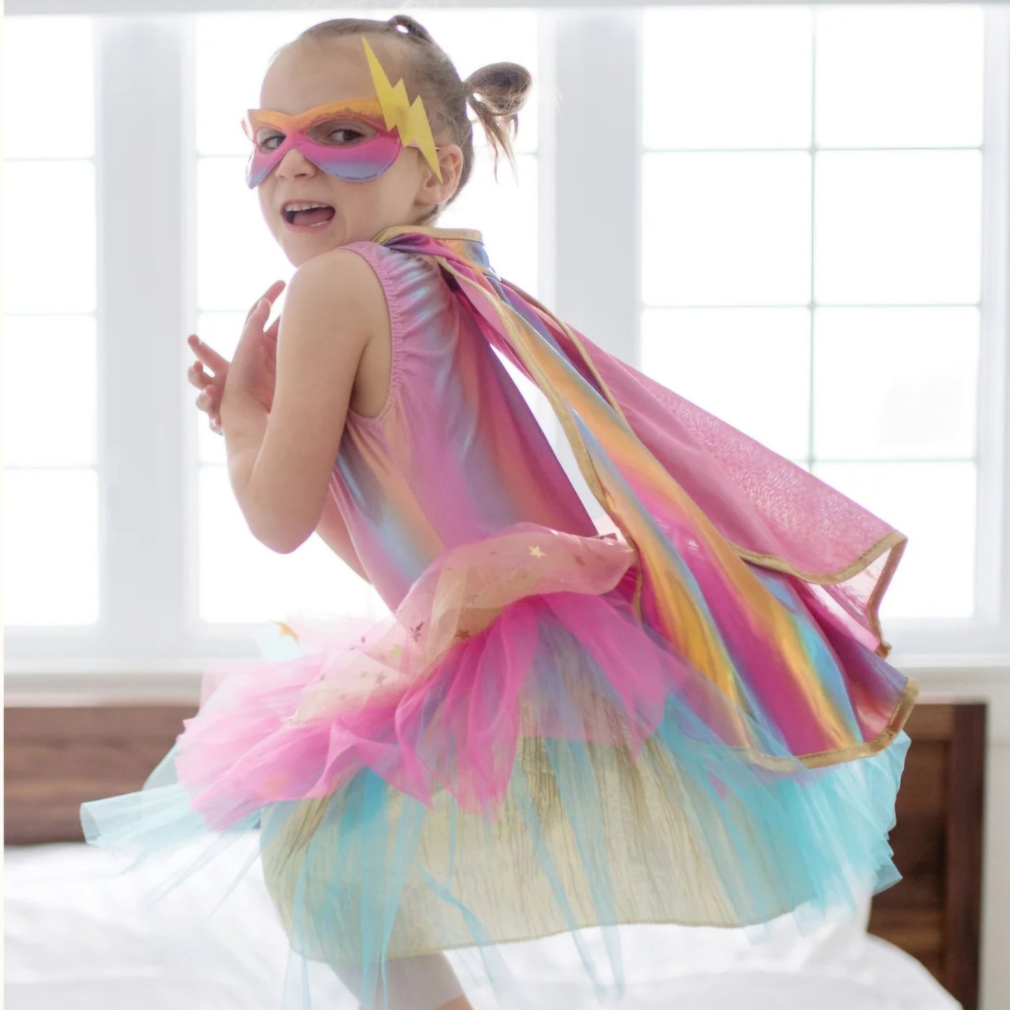 Rainbow Tutu Hero Costume