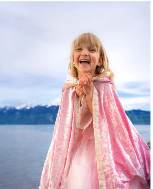 Pink Rose Princess Cape