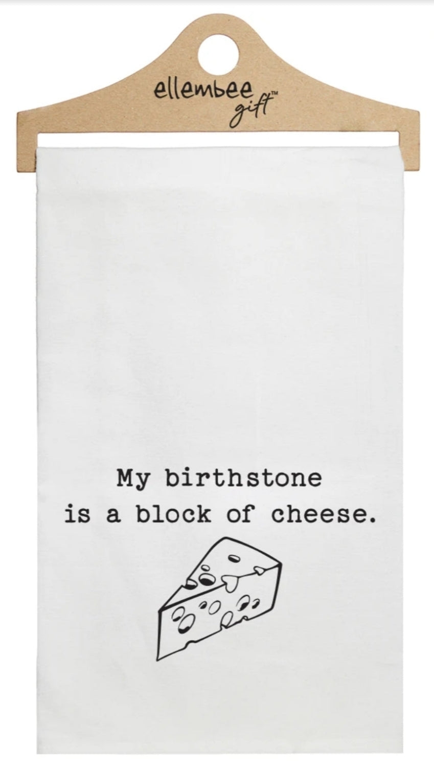 Block of Cheese Tea Towel