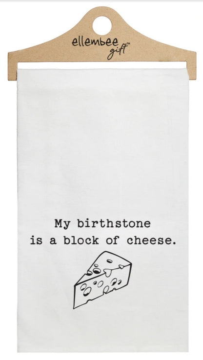 Block of Cheese Tea Towel