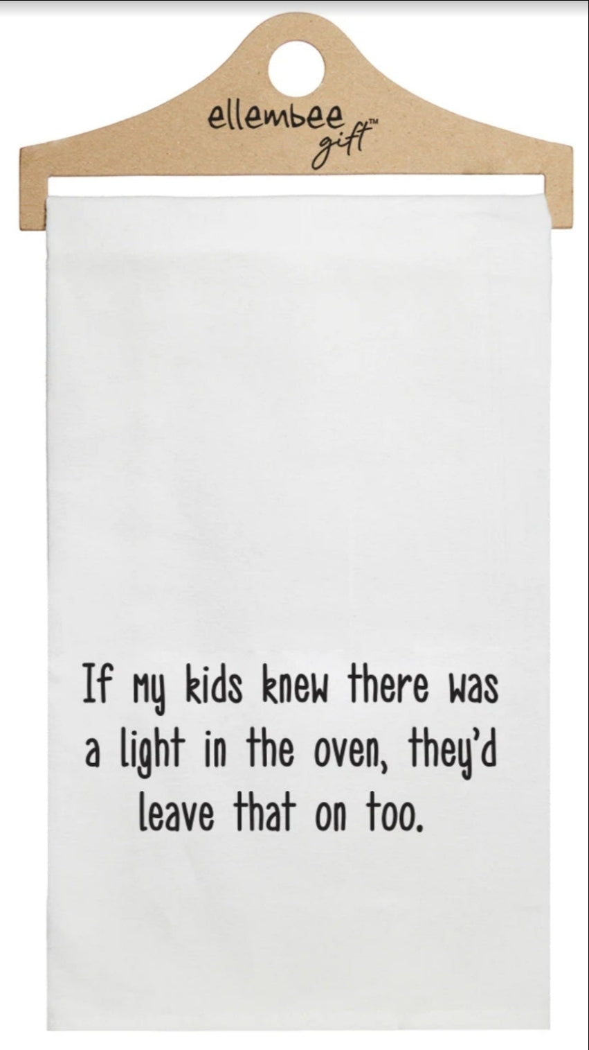 Oven Light Tea Towel