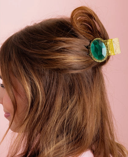 Gemstone Hair Clips