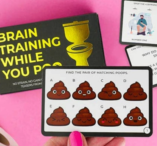 Brain Training While You Poo