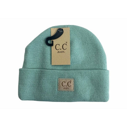 Classic Oversized Logo CC Baby Beanie